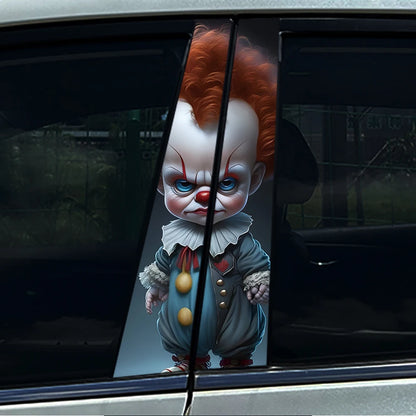 **Halloween Car B Pillar Sticker – Horror Protective Film 1/2pcs** MO 087 – Car Accessories | MotorWorld Marketplace