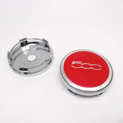 4pcs 60mm(2.4") Wheel Hub Caps Fit Fiat 500 Punto Stilo Bravo