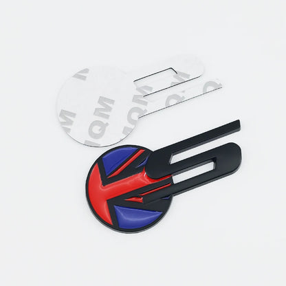 3D Metal R S Logo Badge Emblem for Jaguar