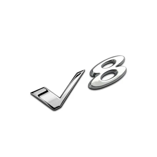 Jaguar V6 3.0 V8 5.0 Fender Emblem Badge Trunk Decal