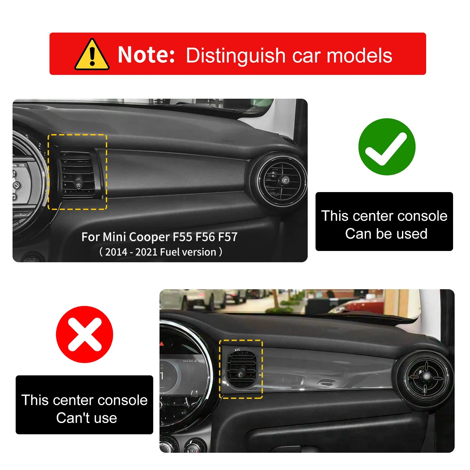 Premium ABS Leather Dashboard Shell for Mini F55/F56/F57 – Car Accessories | MotorWorld Marketplace