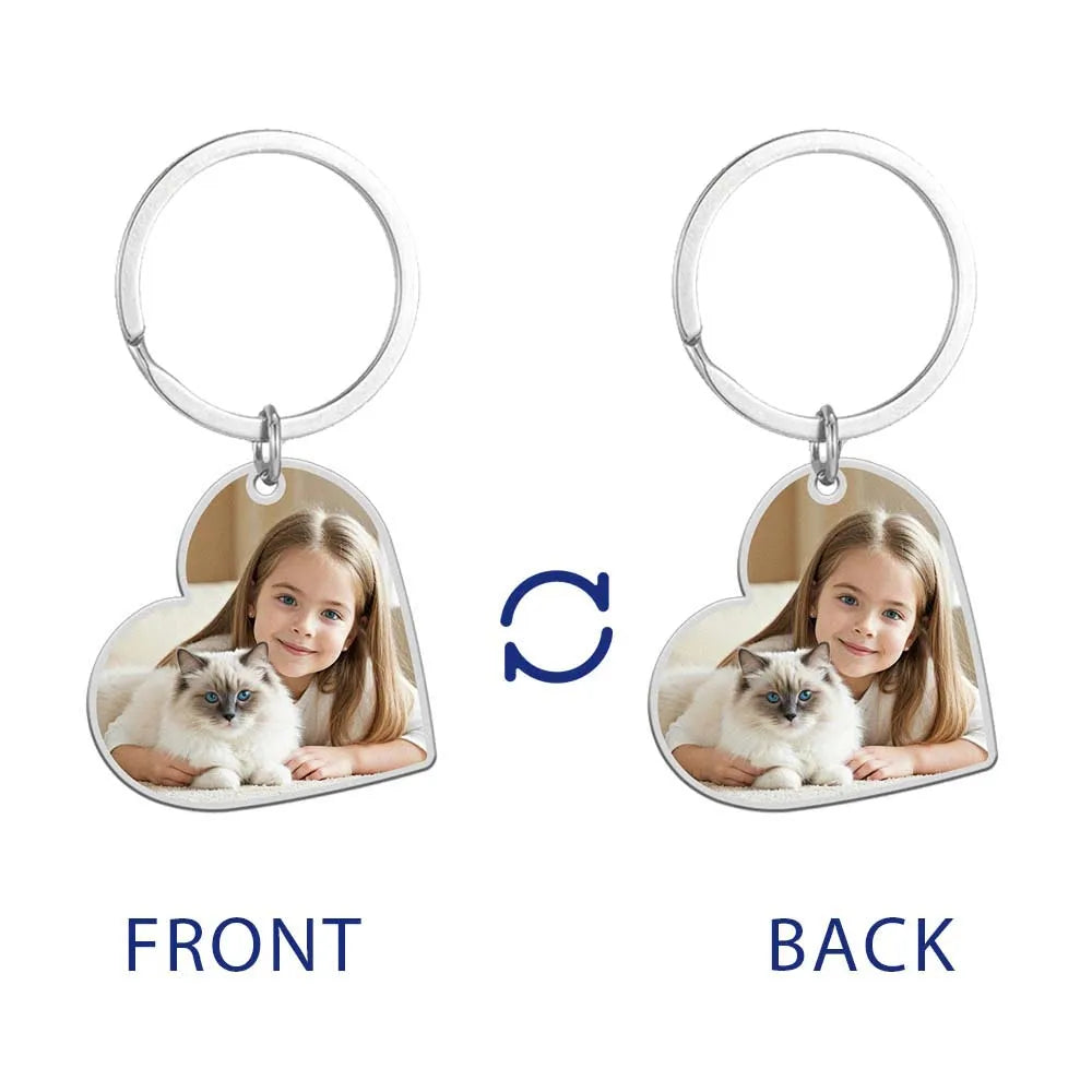 Custom Photo Keychain – Stainless Steel, Ideal Gift for Pros photo - photo -1 – Car Accessories | MotorWorld Marketplace
