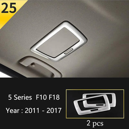BMW F10 F18 Interior Button Panel Trim Stainless Steel Cover 25 Type – Car Accessories | MotorWorld Marketplace