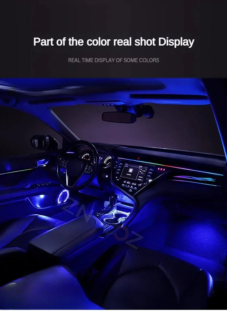 For Bentley Flying Spur 3Y/4N RGB 22in1 Ambient Light Kit