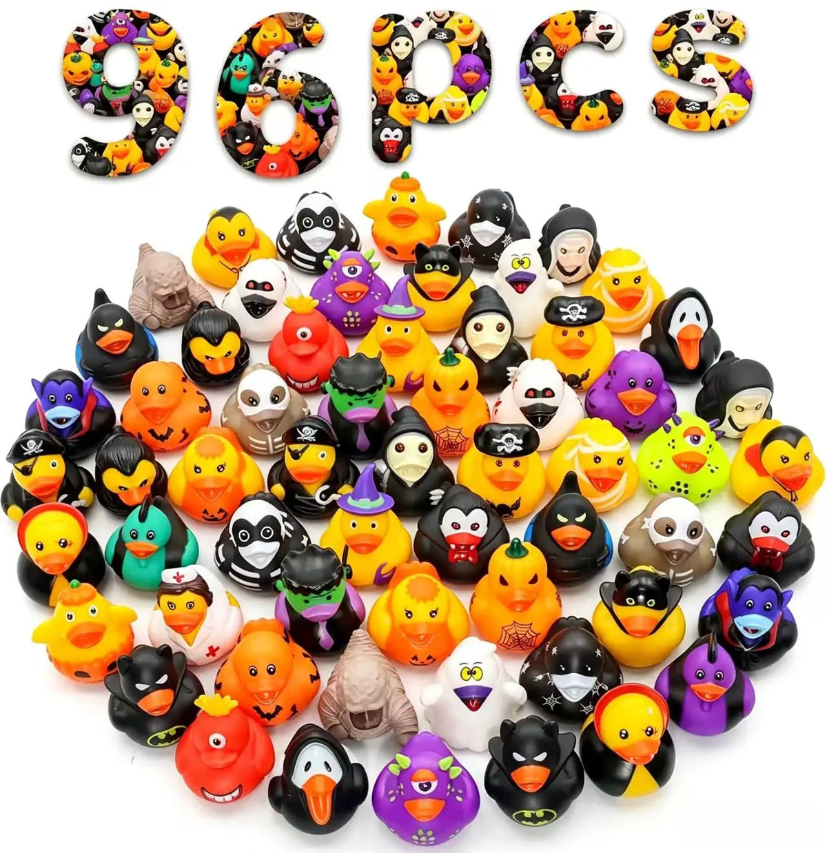 Halloween Rubber Ducks 6-96pcs Jeep Car Decor Ducking Set 96PCS Mixed Styles – Car Accessories | MotorWorld Marketplace