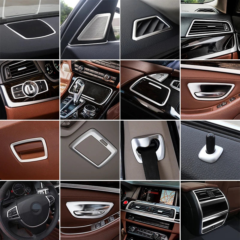 BMW F10 F18 Interior Button Panel Trim Stainless Steel Cover – Car Accessories | MotorWorld Marketplace