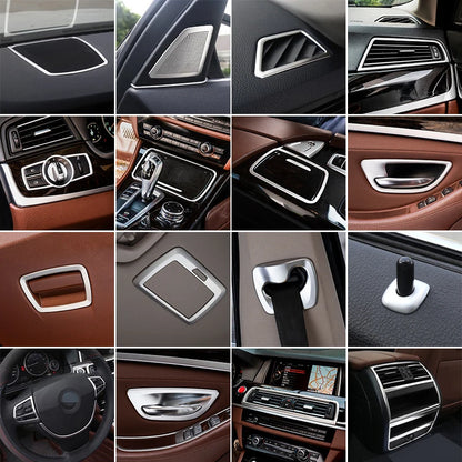 BMW F10 F18 Interior Button Panel Trim Stainless Steel Cover – Car Accessories | MotorWorld Marketplace