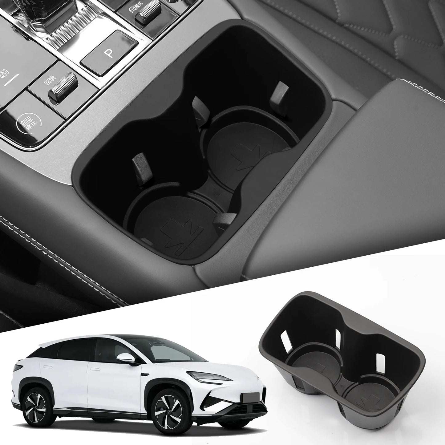 Storage Tray for BYD Sealion 7 2024-2025 Armrest 24Sealion7 CUP BOX – Car Accessories | MotorWorld Marketplace