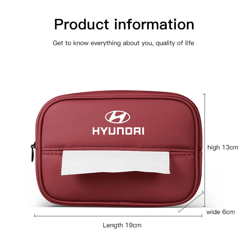Hyundai Genesis N-LINE Armrest Tissue Box & Sunshade Kit