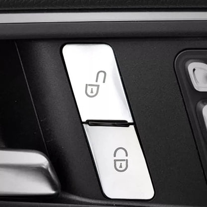 Mercedes W204/W212 Door Lock Switch Cover Set 4-Door