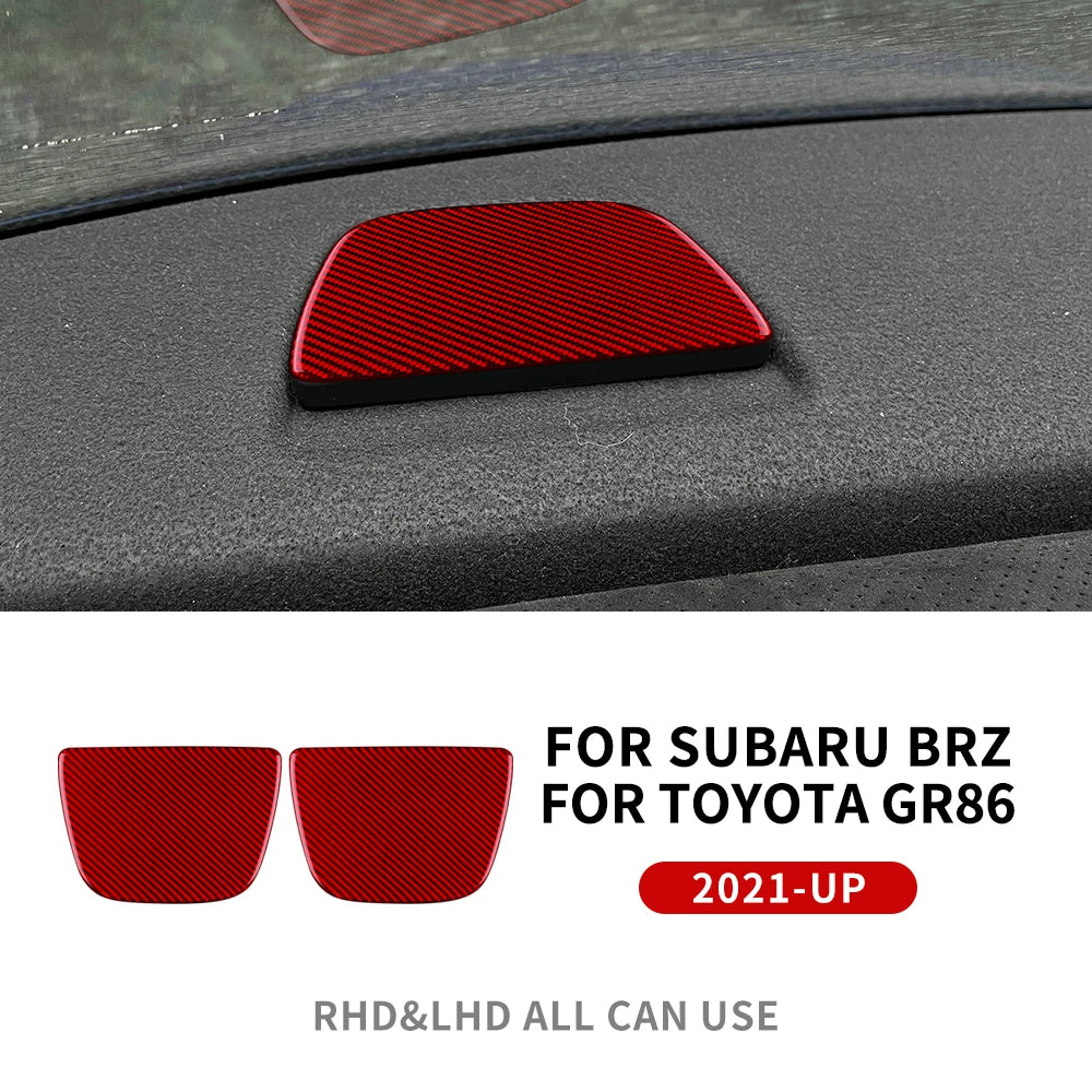 Real Carbon Fiber Rear Seat Trim for BRZ GR86 2021-2024 Red – Car Accessories | MotorWorld Marketplace