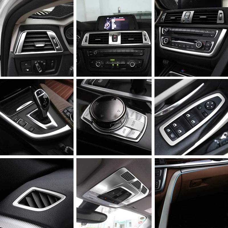 BMW F30 F32 F34 Gearshift & Panel Trim Cover Set – Car Accessories | MotorWorld Marketplace