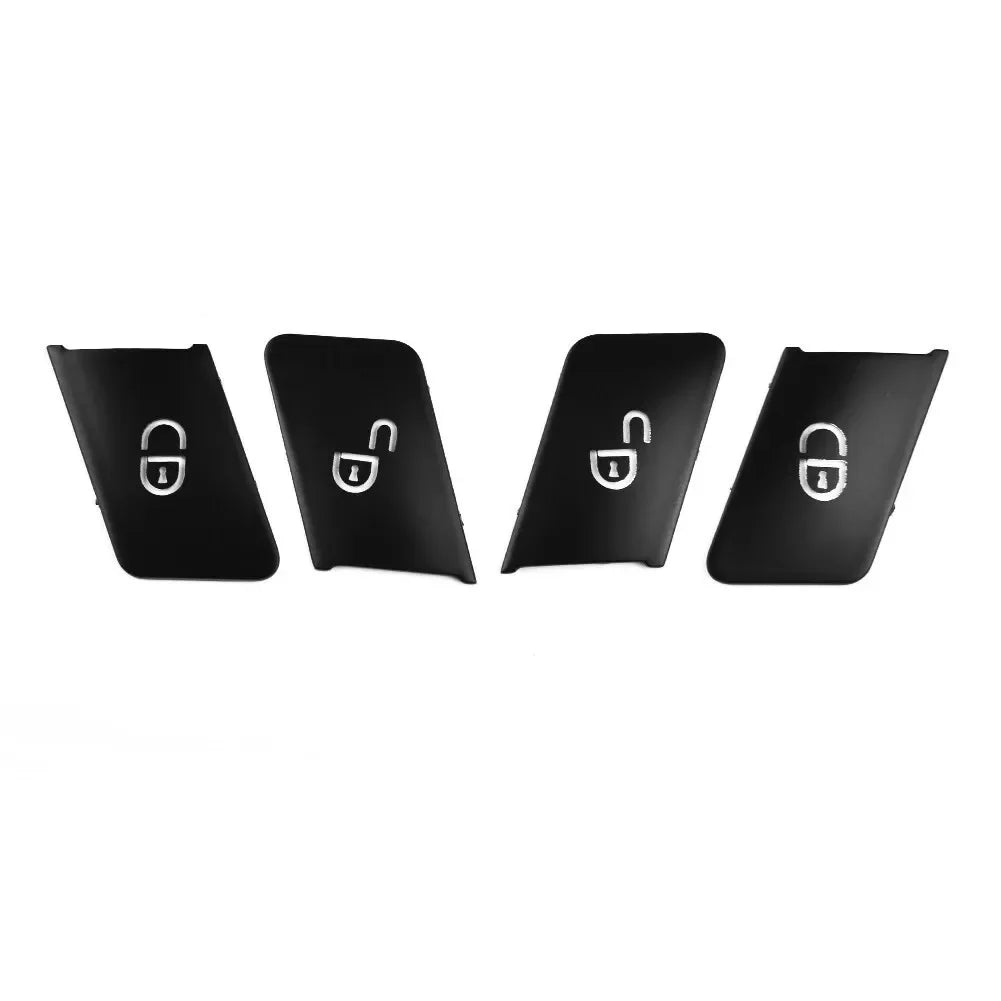 Mercedes W204/W212 Door Lock Switch Cover Set 4-Door