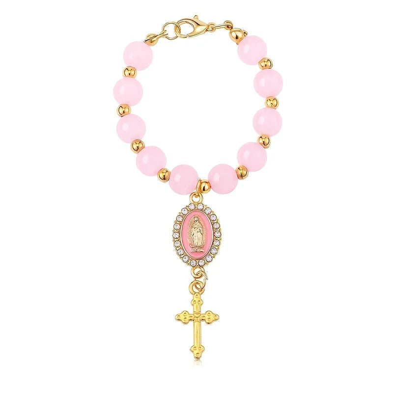 Luxury Our Lady of Guadalupe Car Rosary Ornament Charm – Car Accessories | MotorWorld Marketplace