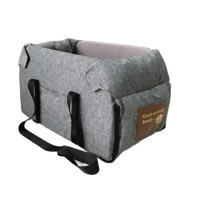 Portable Pet Car Seat & Carrier – Safe Travel for Small Pets grey Small – Car Accessories | MotorWorld Marketplace