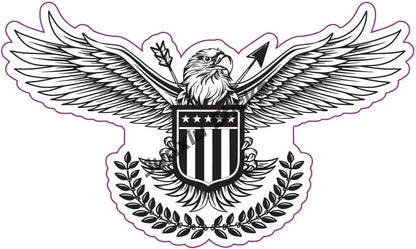 USA Flag Eagle Veteran Decal – Durable Vinyl Car Sticker American Flag 4 Reflective decal – Car Accessories | MotorWorld Marketplace