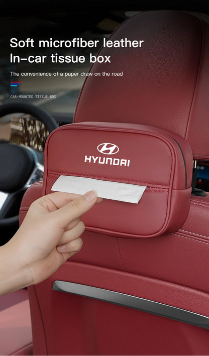 Hyundai Genesis N-LINE Armrest Tissue Box & Sunshade Kit