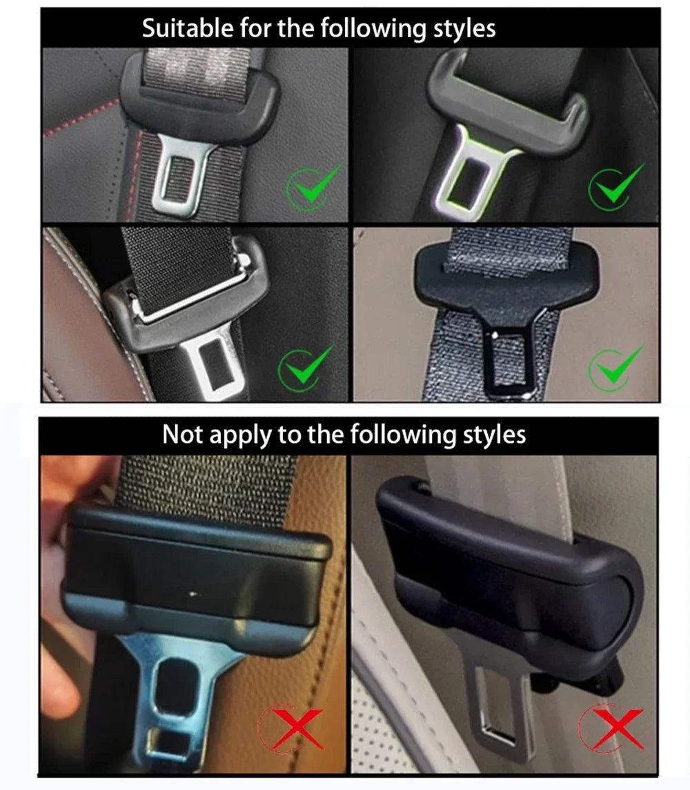 Seat Belt Buckle Clip Cover for Seat & Fiat – Durable Fit