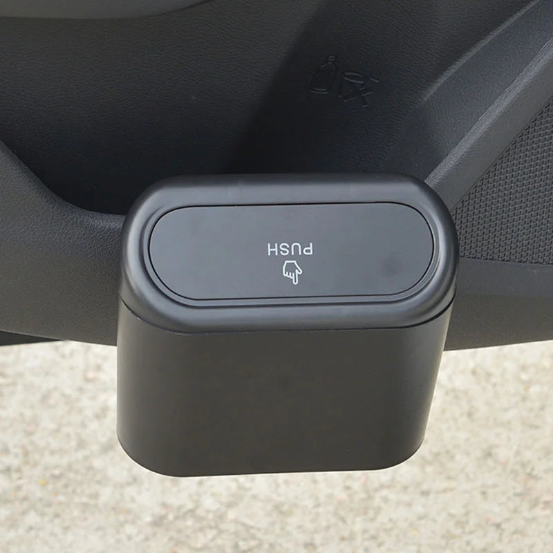 Poubelle suspendue pour voiture - Boîte à déchets en plastique durable