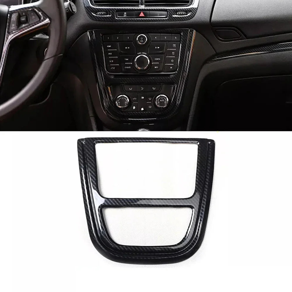 Carbon Fiber Console Panel Cover for Buick Encore 2013-2015