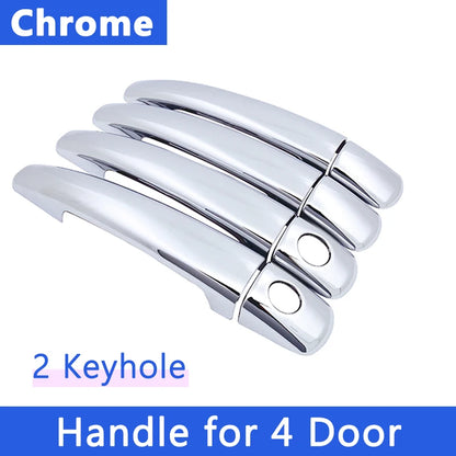 (NOT SOLD TO USA) Gloss Black Carbon Fiber Door Handle Covers for DS3 09-19 2 Keyhole 4 door 2 – Car Accessories | MotorWorld Marketplace