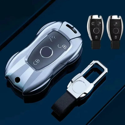 Mercedes Benz Key Case Shell Chain for C E S GLC AMG Series (B)SR-Square buckle – Car Accessories | MotorWorld Marketplace