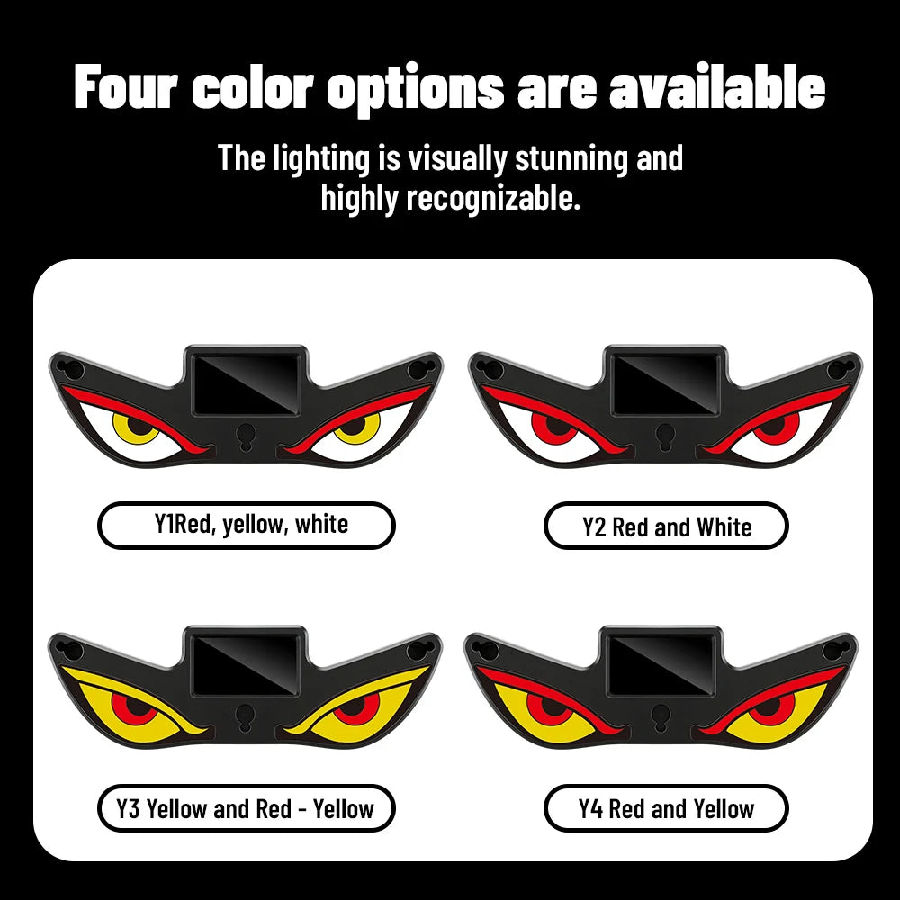 (NOT SOLD TO USA) Monster Eye Solar Antenna Demon Light – Universal Roof Decor – Car Accessories | MotorWorld Marketplace
