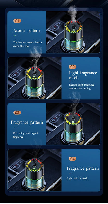 Car Aromatherapy Machine & Star Lamp | Pro Humidifier & Deodorizer