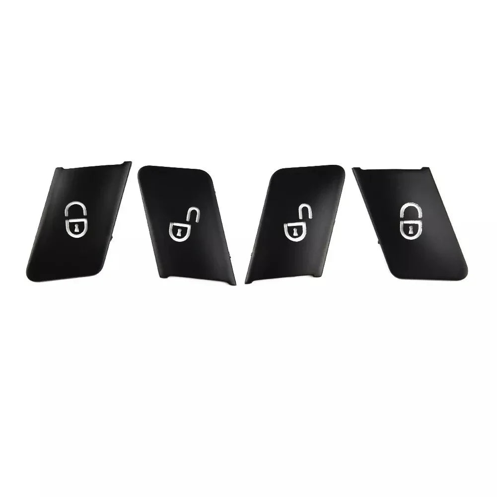 Mercedes W204/W212 Door Lock Switch Cover Set 4-Door