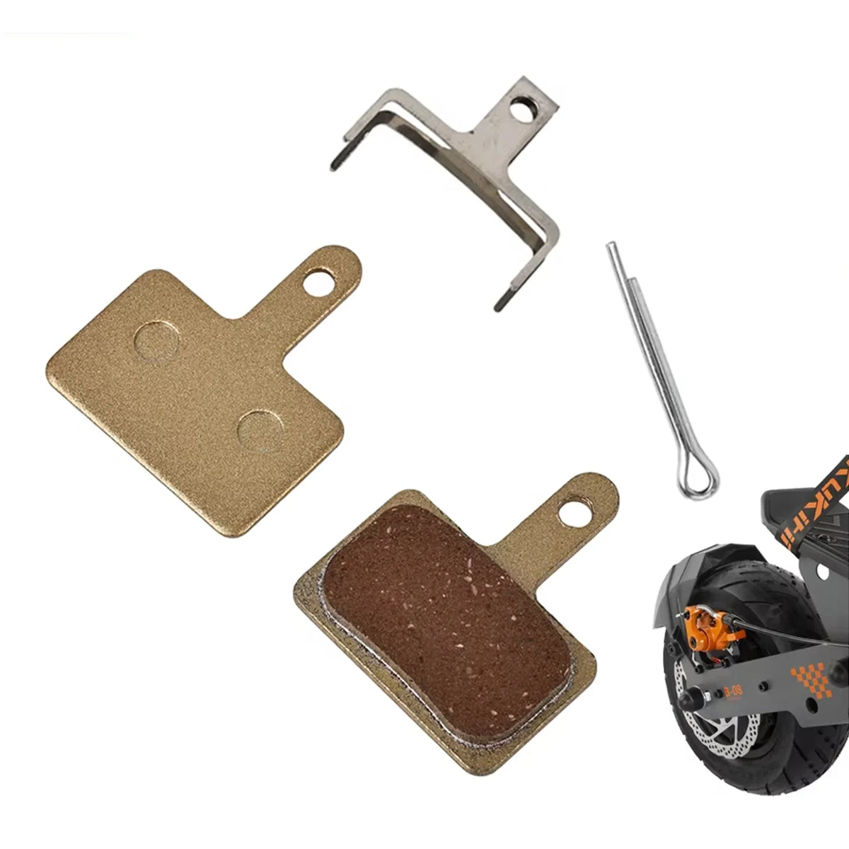 KuKirin G4/G2 Pro Brake Pads – Metal, High Performance, 1/2 Pair – Car Accessories | MotorWorld Marketplace