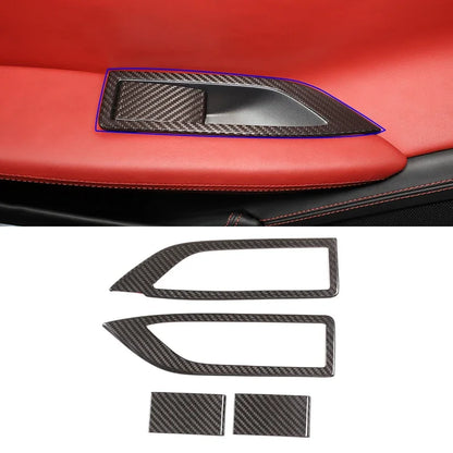 Ferrari 458 11-16 Carbon Fiber Gear Shift & Panel Trim Set 7 – Car Accessories | MotorWorld Marketplace