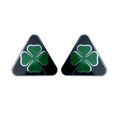 Super Sport Quadrifoglio Black Fender Badge for Giulia Stelvio