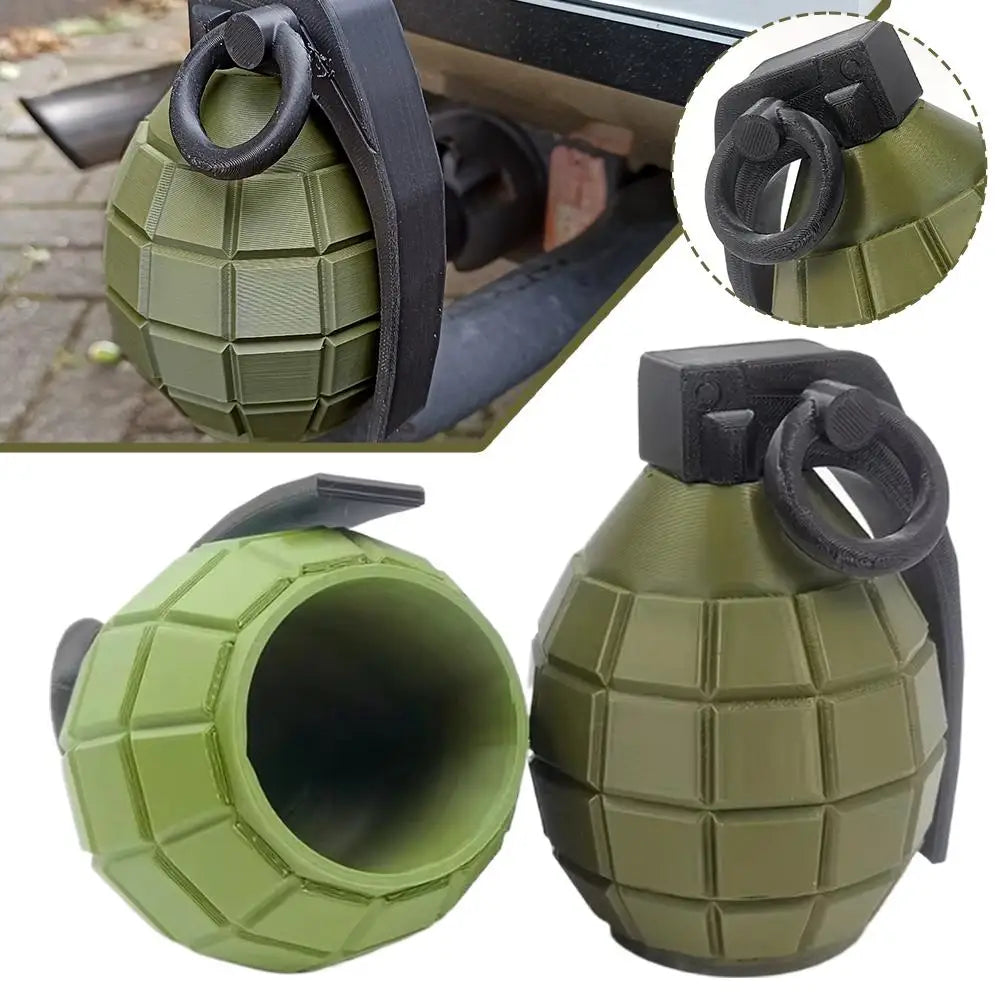 Grenade-Shape Tow Bar Cover Cap | Durable, Creative, Funny – Car Accessories | MotorWorld Marketplace