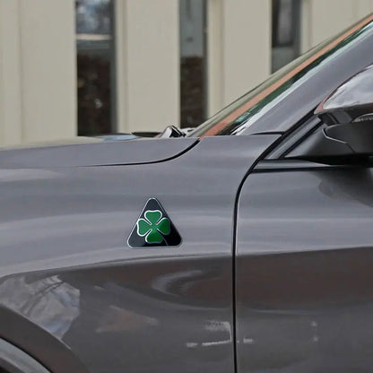 Super Sport Quadrifoglio Black Fender Badge for Giulia Stelvio