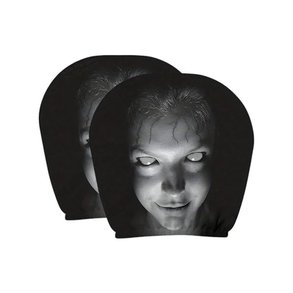 Ghost Face Universal Headrest Covers – Halloween Car Upgrade 2 PCS A – Car Accessories | MotorWorld Marketplace