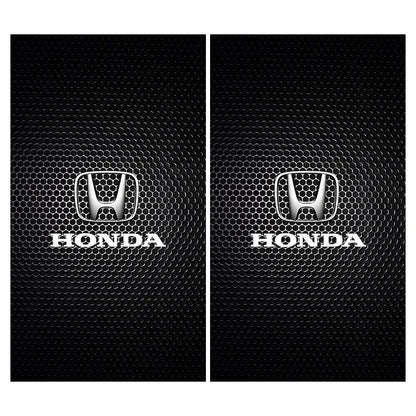 2Pcs Center Pillar Emblem Stickers for Honda Civic Accord