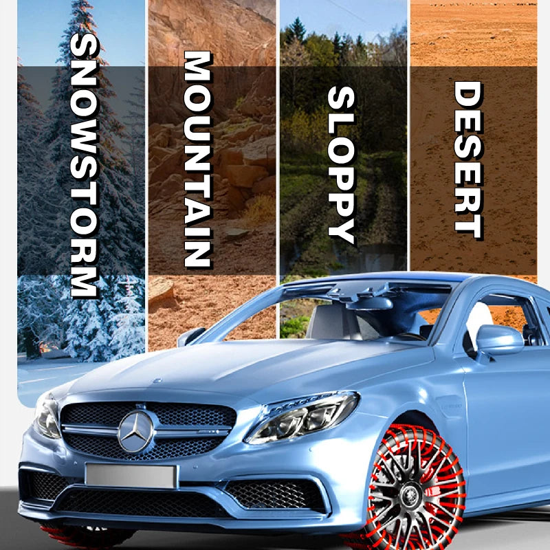 AIVC Anti-Skid Snow Chains | Pro Grade Winter Traction – Car Accessories | MotorWorld Marketplace