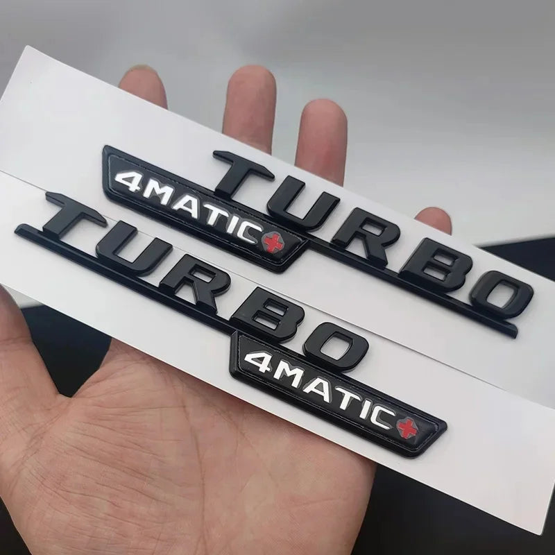 ABS Chrome Trunk Emblem for Mercedes A35 A45 AMG W177/W176