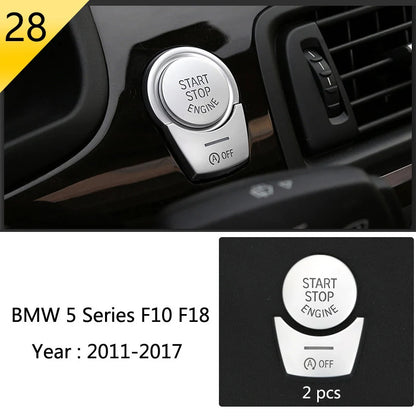 BMW F10 F18 Interior Button Panel Trim Stainless Steel Cover 28 Type – Car Accessories | MotorWorld Marketplace