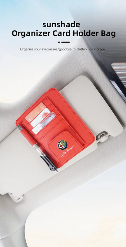 Alfa Romeo Sun Visor Organizer Clip—Pro Storage Solution