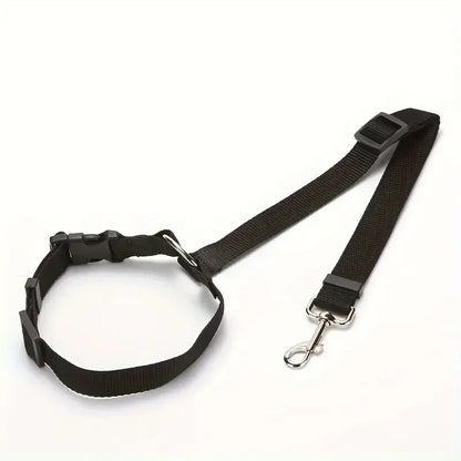 Adjustable Pet Car Seat Belt Headrest Restraint – Safe Travel Black – Car Accessories | MotorWorld Marketplace
