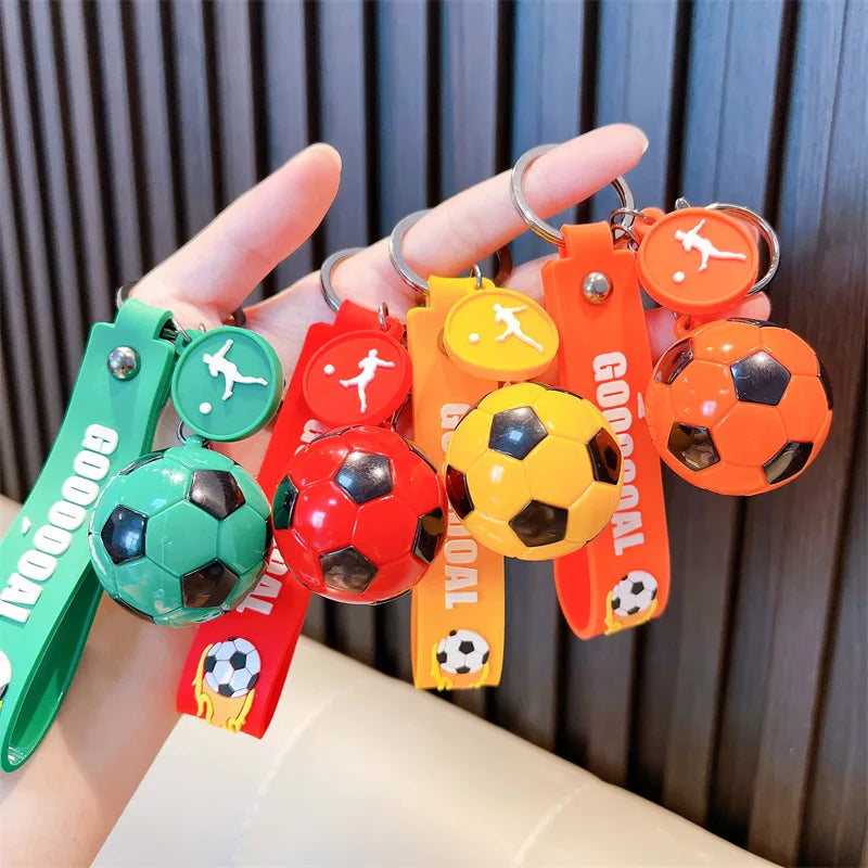 Football Keychain For Fan PVC Soft Glue Soccer Pendant Keychain Accessories Bag Decoration World Cup Souvenirs Key Chain Gifts – Car Accessories | MotorWorld Marketplace