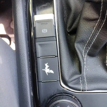 Witch Car Button Vinyl Decals – Spooky Halloween Interior Decor – Car Accessories | MotorWorld Marketplace