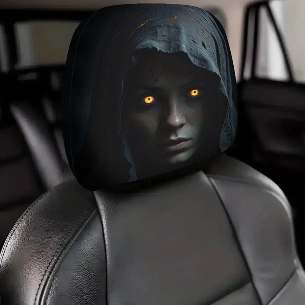 Halloween Reaper Headrest Covers – Horror Car Decor – Car Accessories | MotorWorld Marketplace