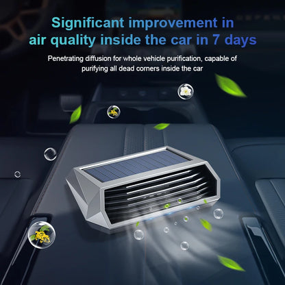 Solar Car Air Purifier, Auto Operation, Vibration Sensor, 1pc – Car Accessories | MotorWorld Marketplace