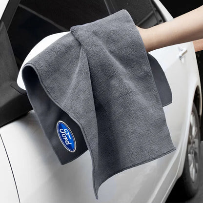 Premium Suede Leather Cleaning Cloth for Ford Models