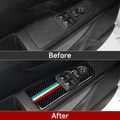 (NOT SOLD TO USA) Fiat Grande Punto 199 Carbon Fiber Window Switch Panel Trim – Car Accessories | MotorWorld Marketplace