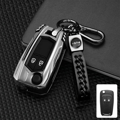 Zinc Alloy Key Case for Buick/Chevrolet/Opel—Full Cover A Silver – Car Accessories | MotorWorld Marketplace