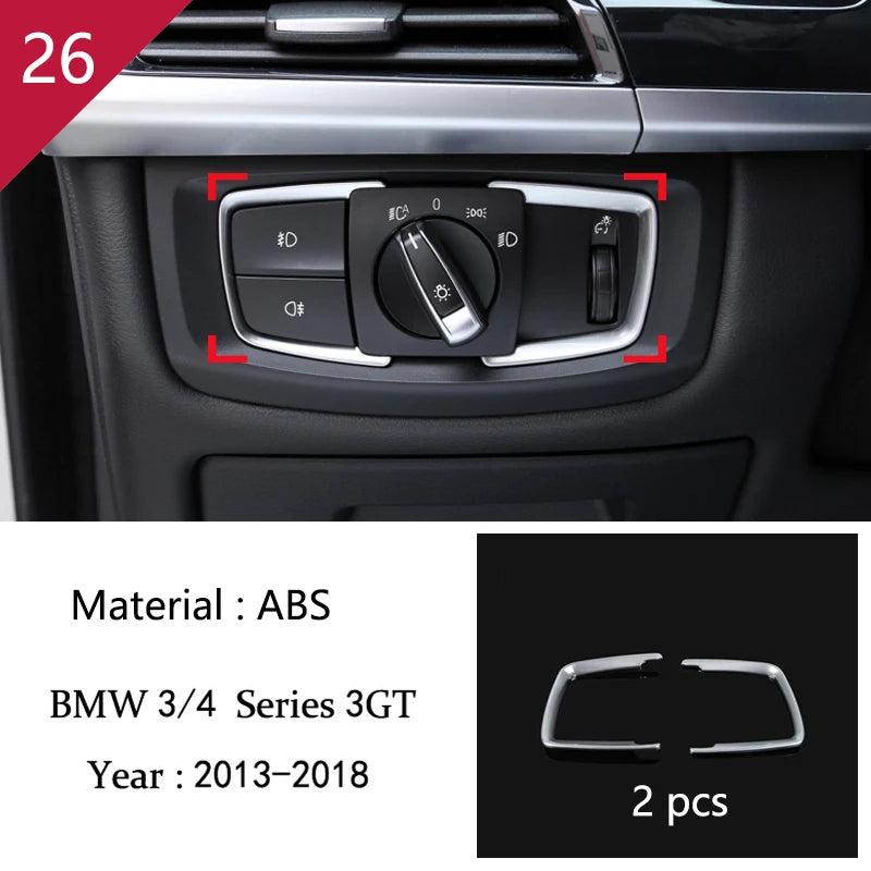 BMW F30 F32 F34 Gearshift & Panel Trim Cover Set Type 26 – Car Accessories | MotorWorld Marketplace