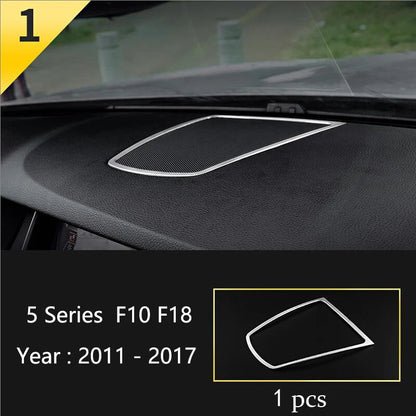BMW F10 F18 Interior Button Panel Trim Stainless Steel Cover 1 Type – Car Accessories | MotorWorld Marketplace